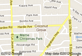 coconut grove map